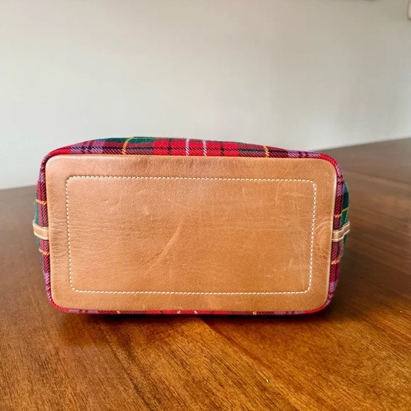 Vintage Coach Wool Tartan Plaid Mini Tote Bag  Y2K 2003 - Picture 8 of 15